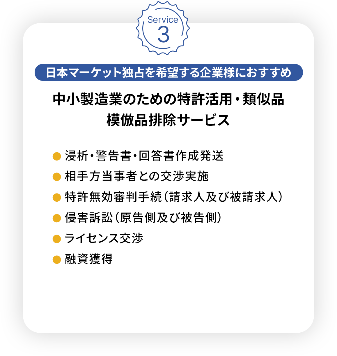 サービス3
                    